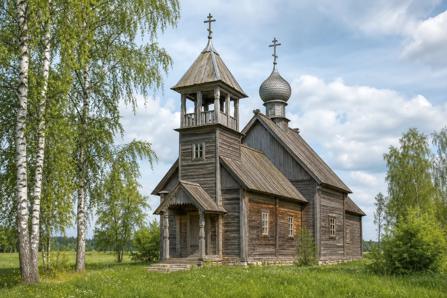 Бостынь, церковь св. Параскевы Пятницы (дерев.)