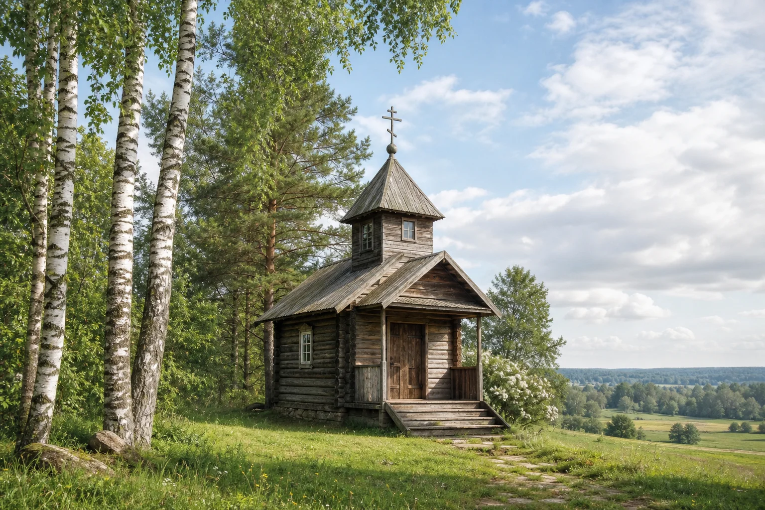 Бовшево, часовня (дерев.)