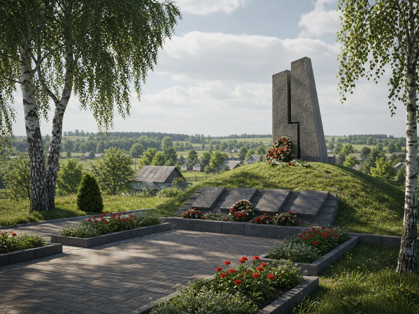 Братская могила (340 солдат)