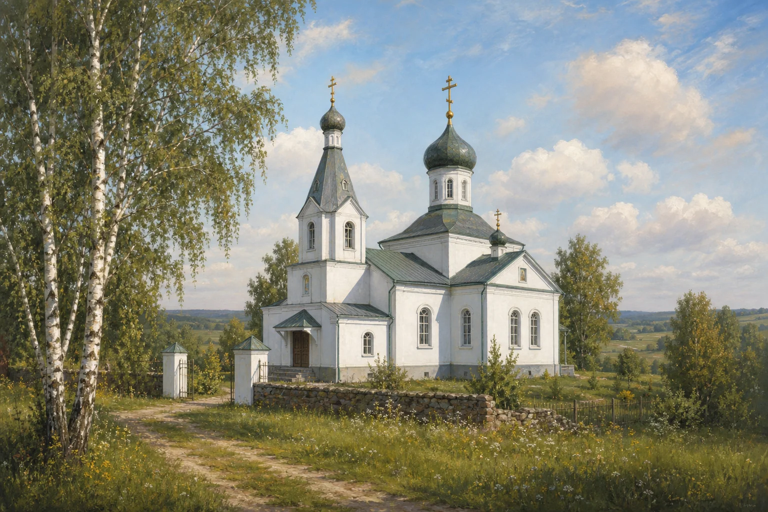 Браздетчино, церковь св. Петра и Павла