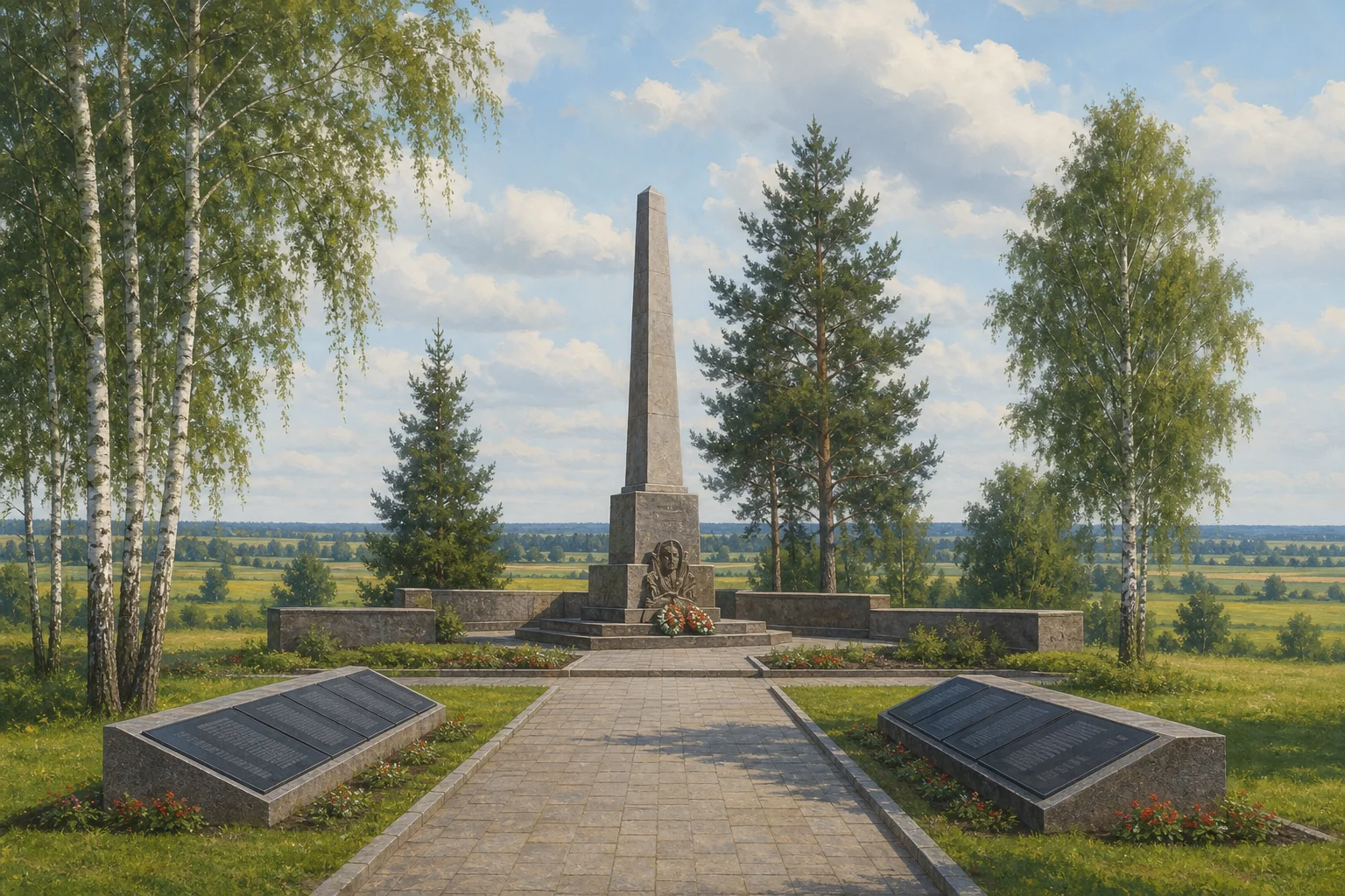 Брицаловичи. Мемориальный комплекс «Брицаловичи»