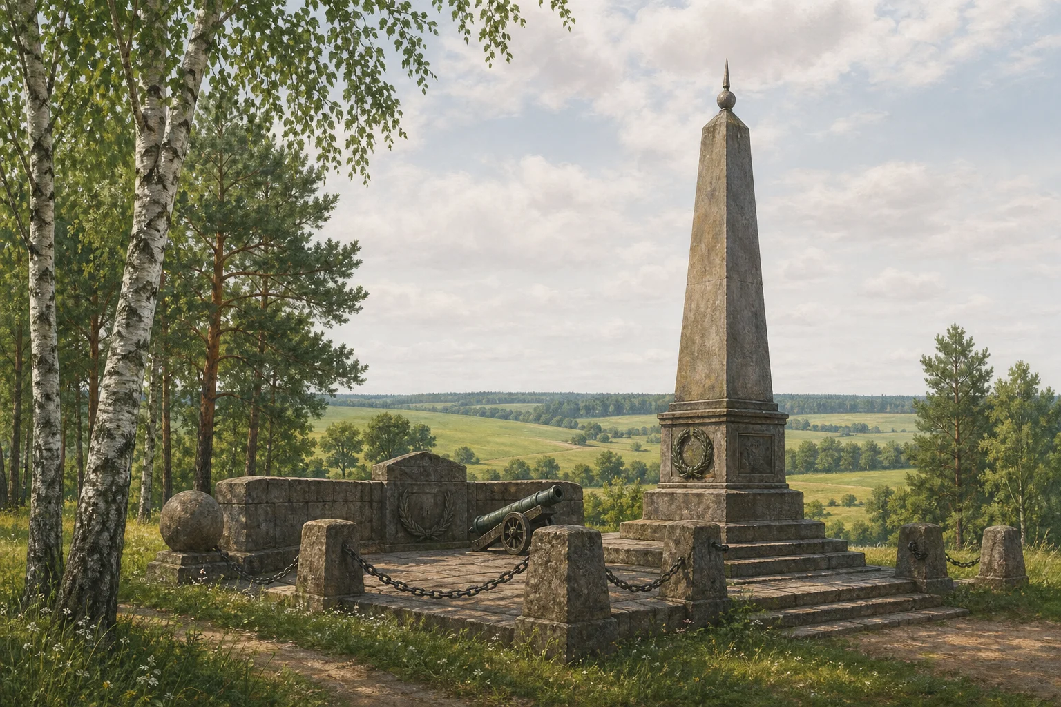 Брили, мемориальный комплекс войны 1812 г