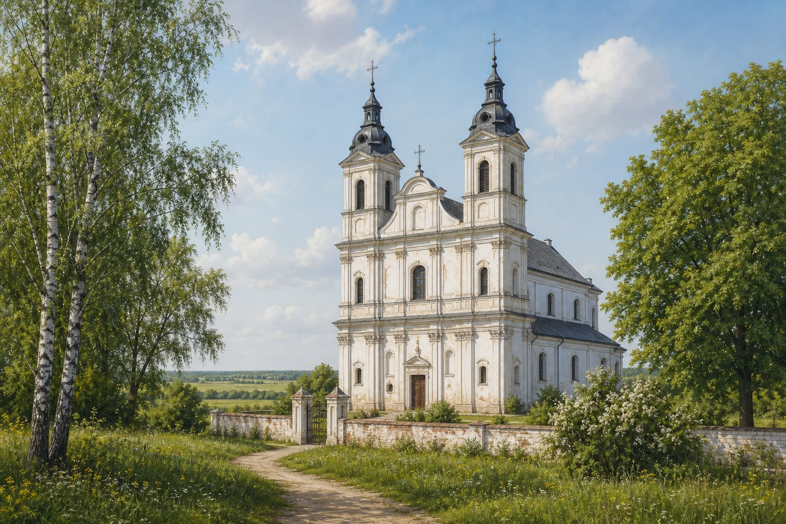Будслав, костел бернардинцев