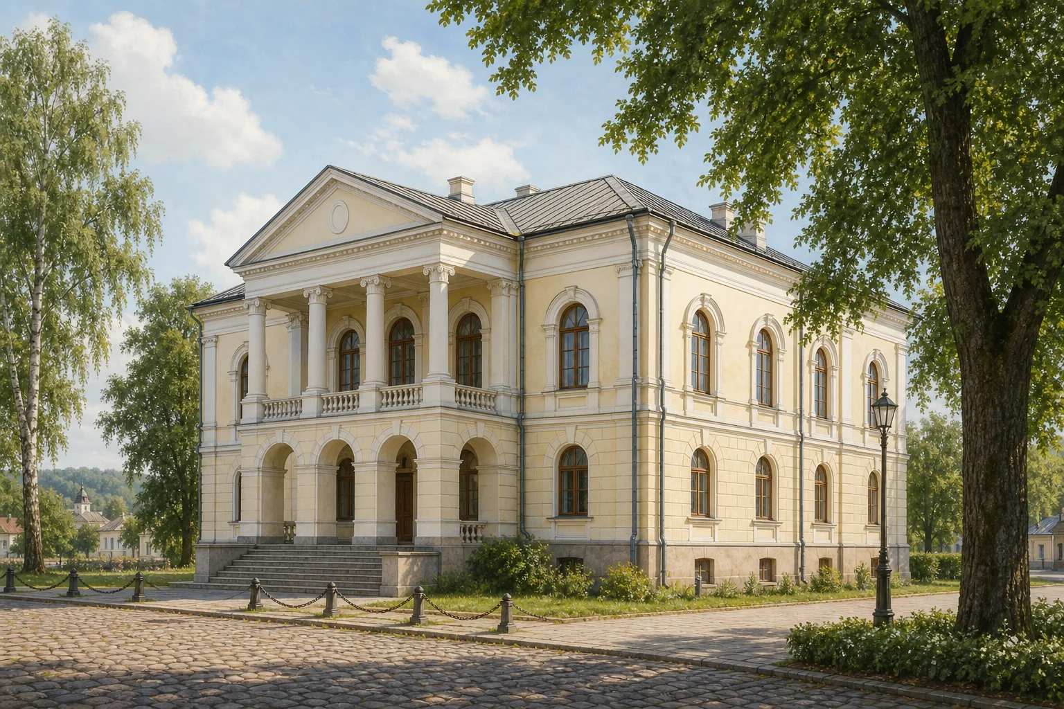 Историческое здание: г. Минск, ул. Крапоткина, 43