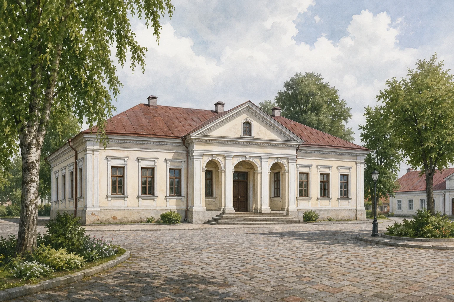 Историческое здание: г. Гродно, ул. Урицкого, 1