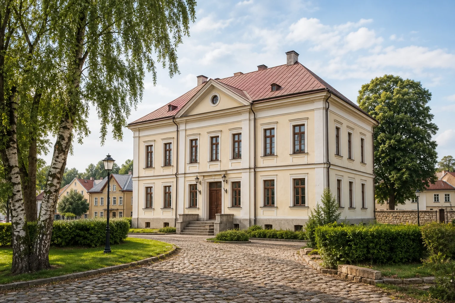 Историческое здание: г. Гродно, ул. Виленская, 1
