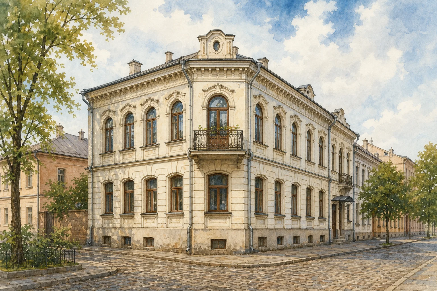 Здание бывшего доходного дома