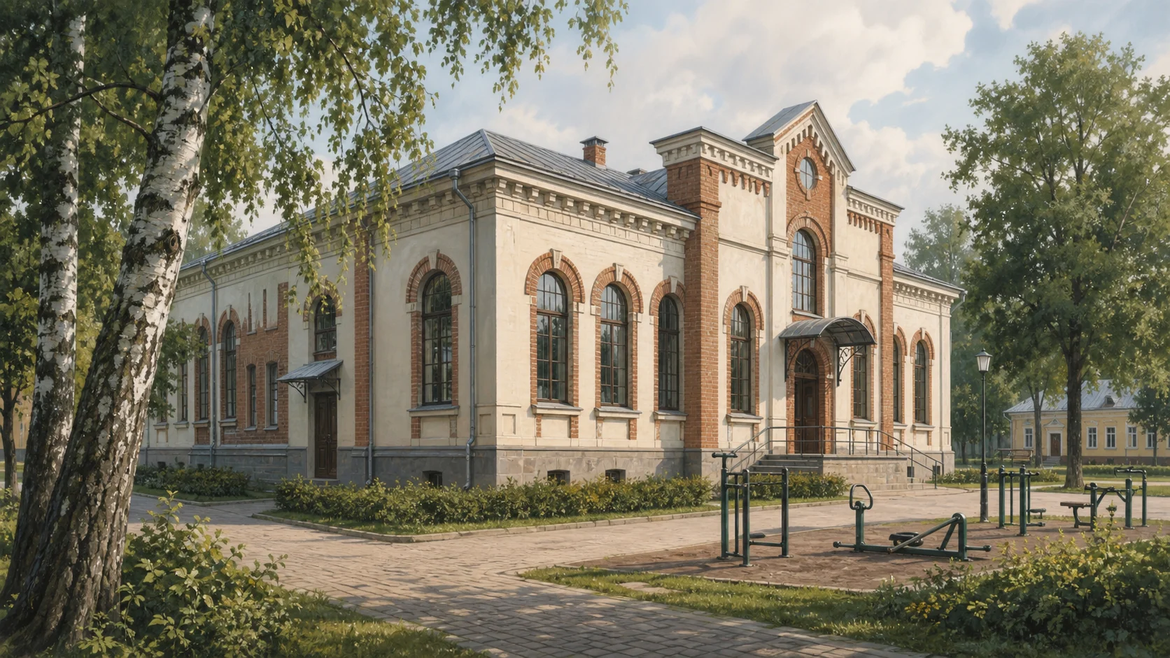 Специализированное здание физкультурно-оздоровительного и спортивного назначения