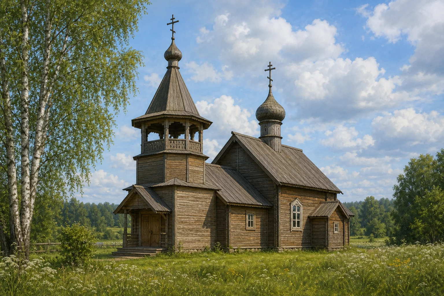 Бухличи, церковь Рождества Богородицы (дерев.)