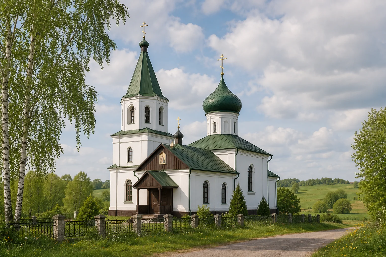 Буховичи, церковь Покровская