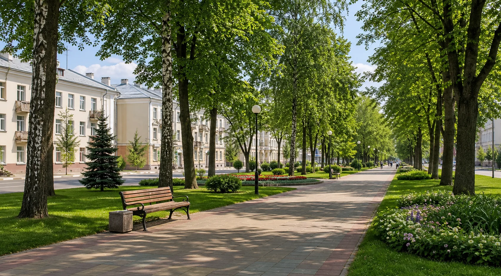 Бульвар по ул.Комсомольской