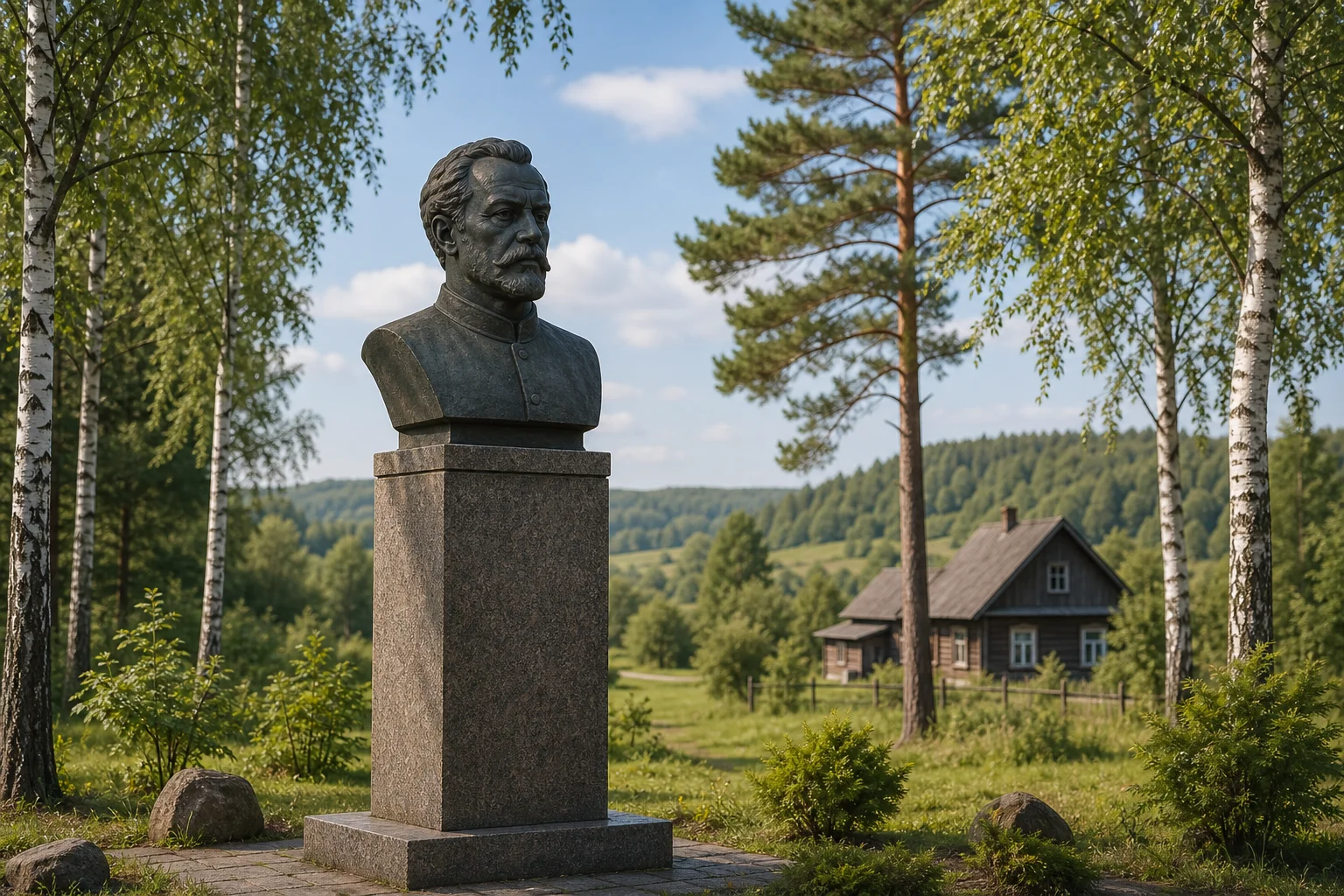 Бывший поселок лесничества: первый