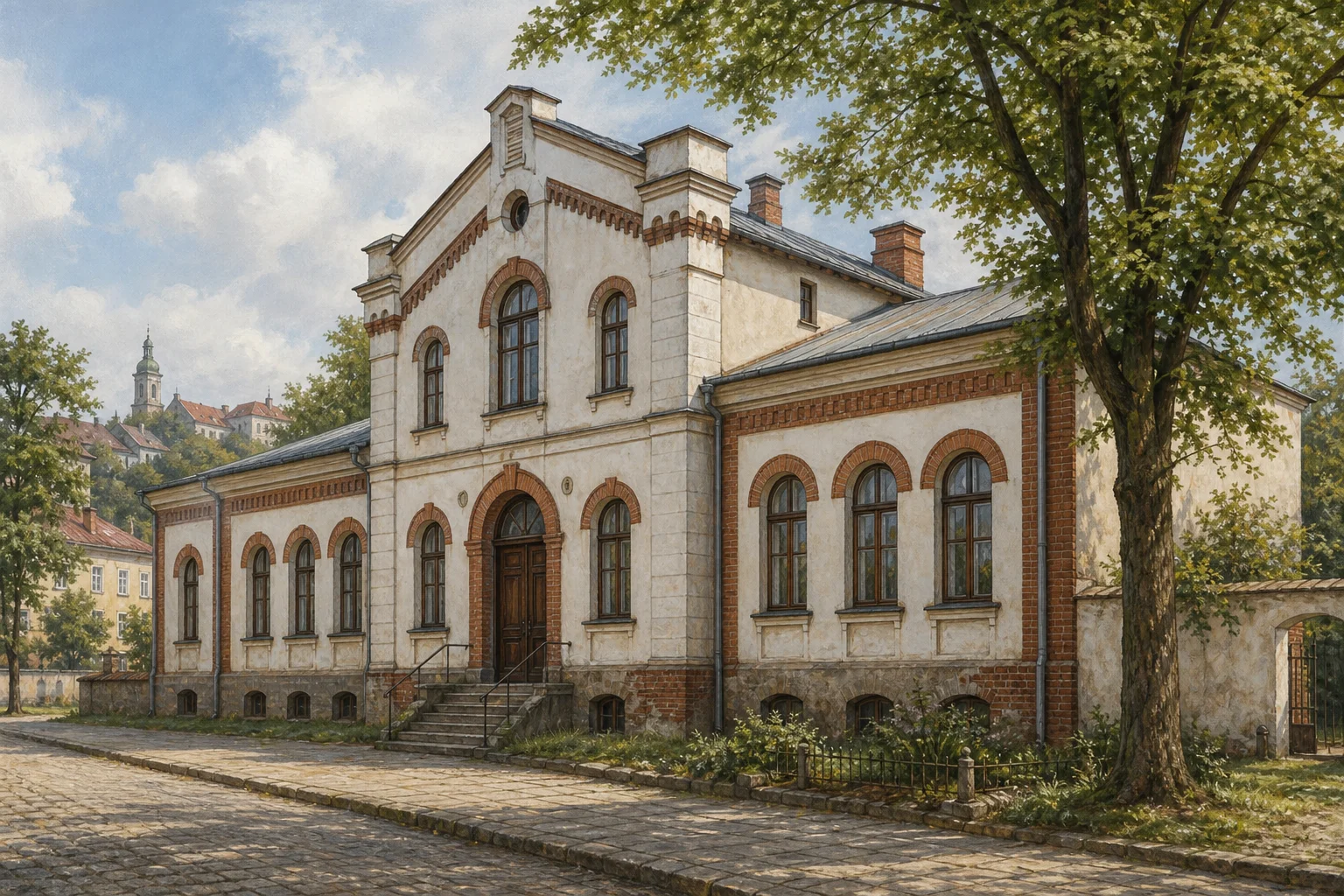 Бывшее здание еврейской больницы в Гродно