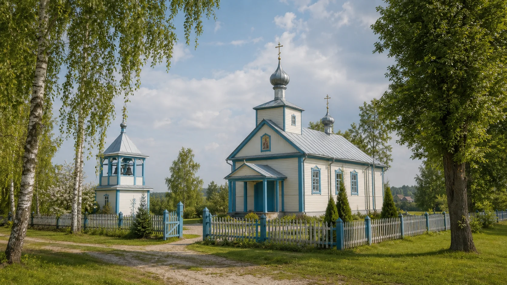 Церковь Рождества Богородицы со звонницей