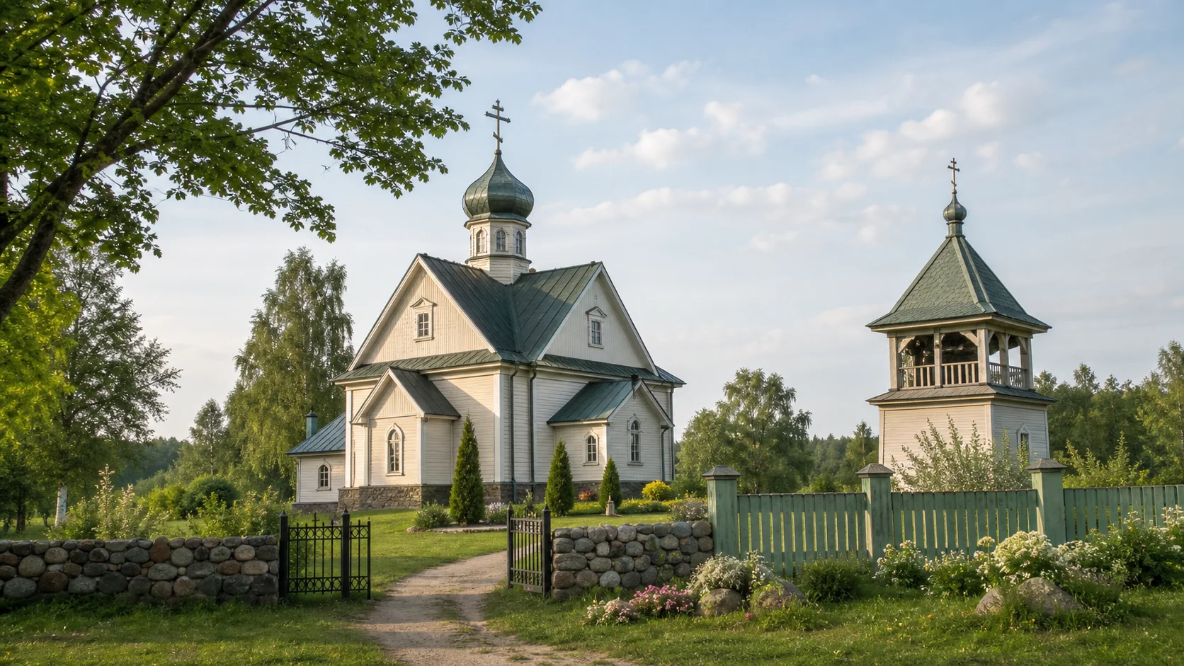 Церковь со звонницей
