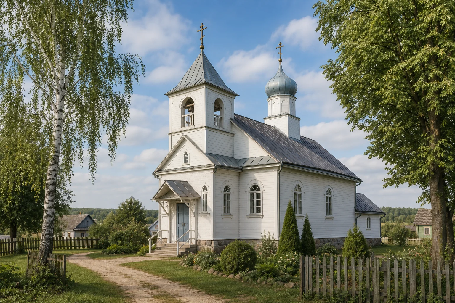 Церковь Казанской иконы Богоматери в Бережно