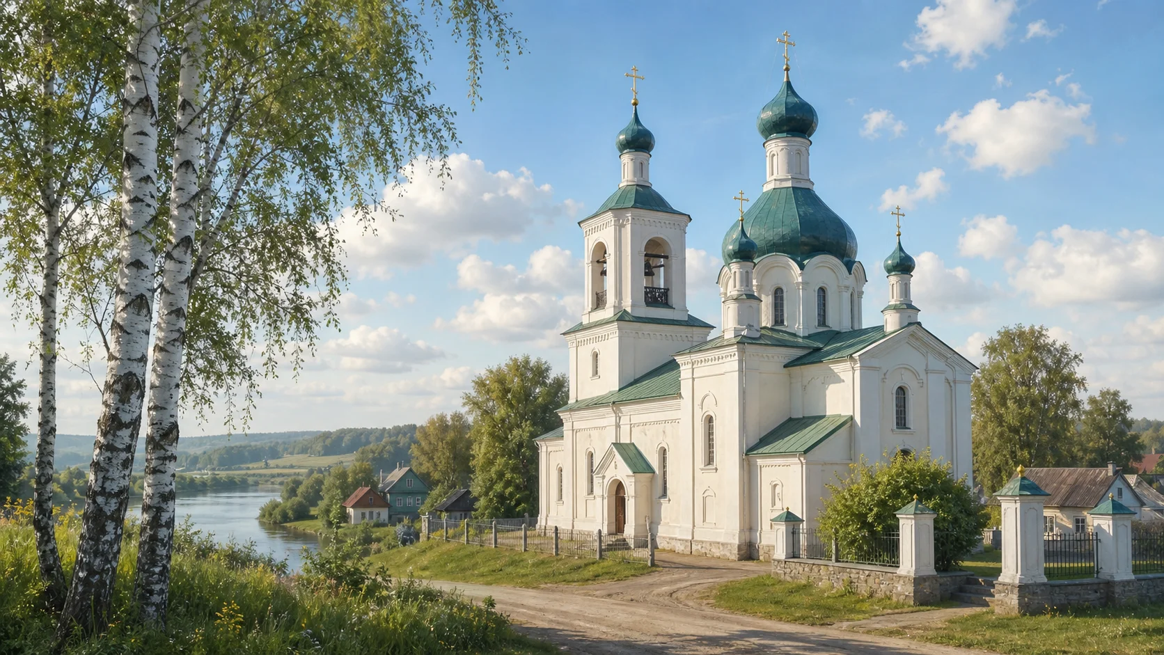 Церковь Казанской иконы Богоматери в Давид-Городке