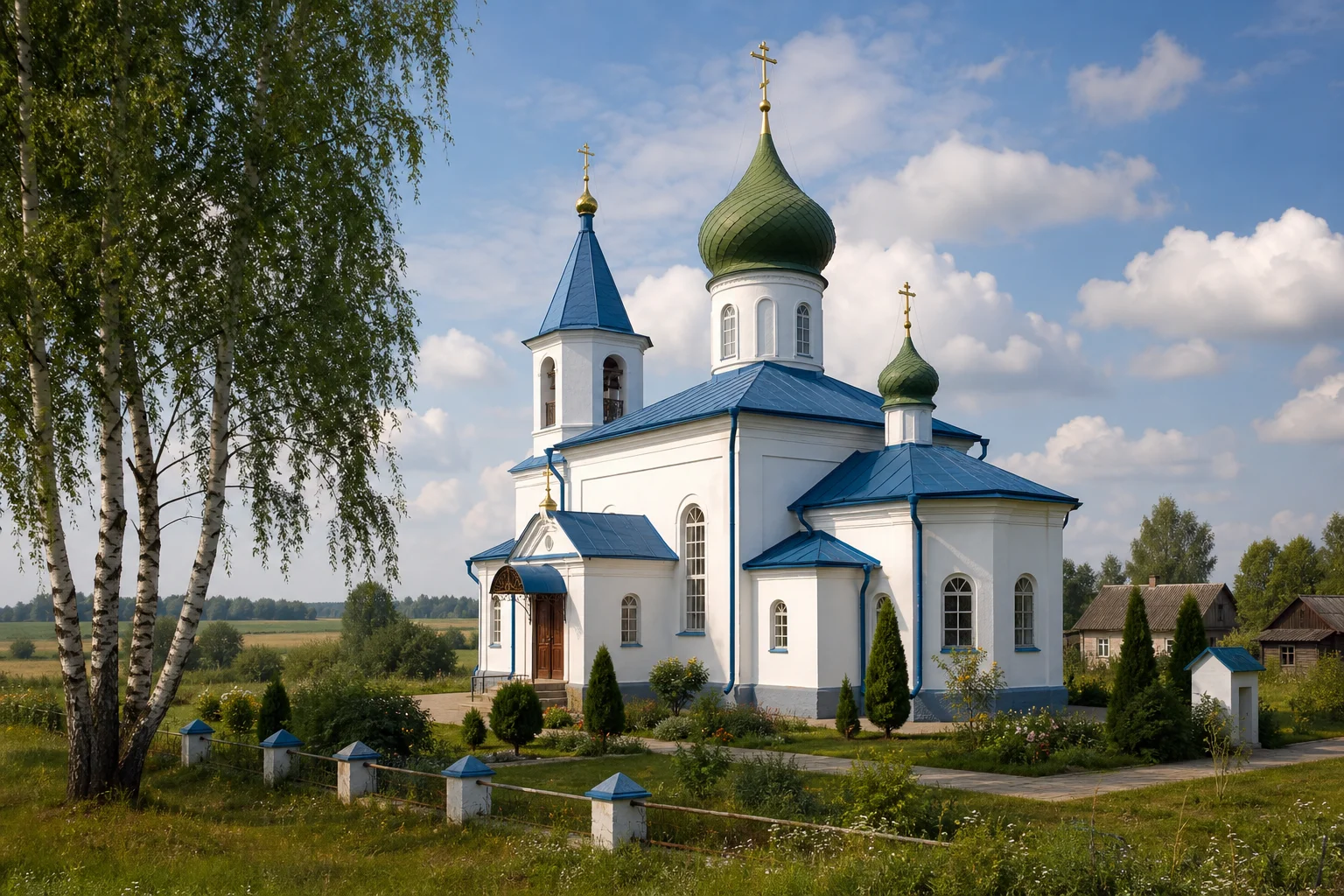 Церковь Николая Чудотворца в Вашково