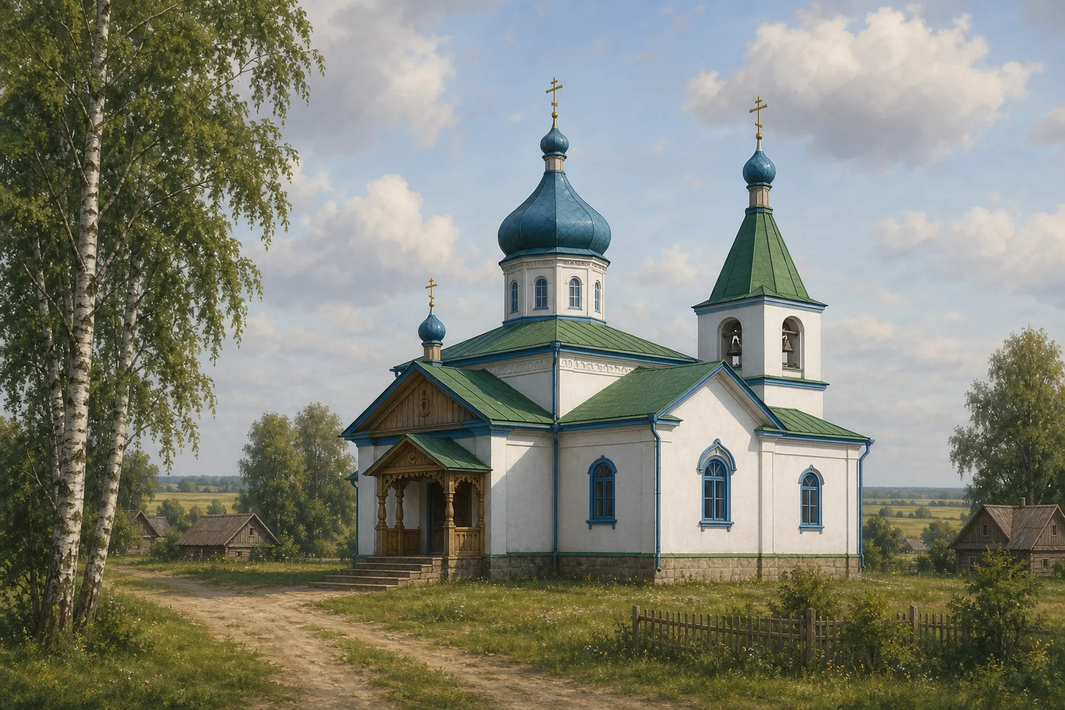 Церковь Покровская в Радостово