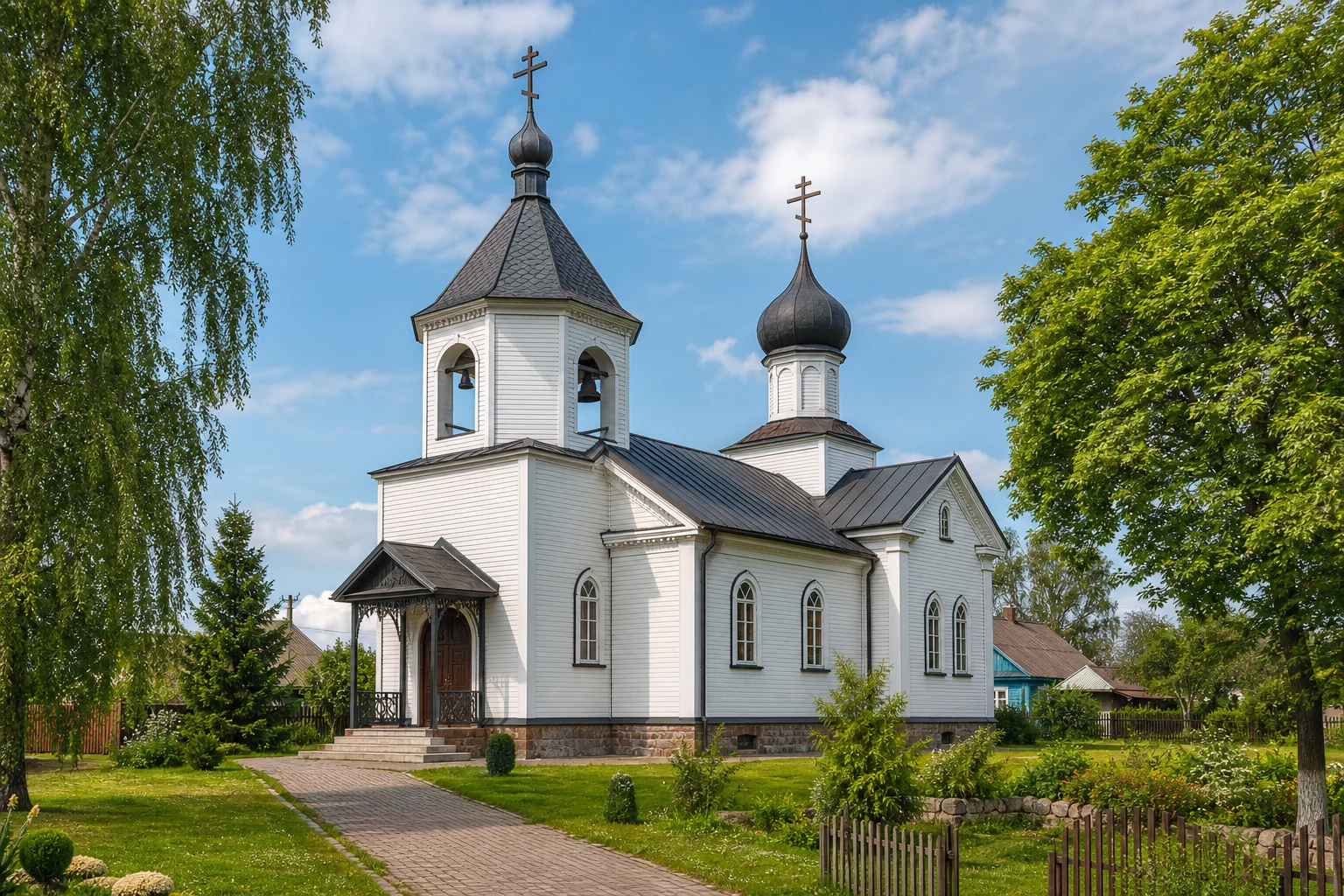 Церковь Преображения Господнего, аг. Волпа, БПЦ