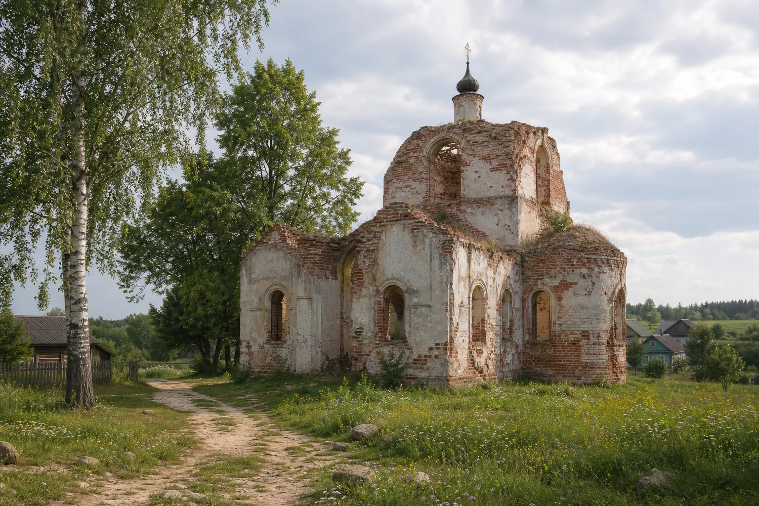 Церковь (руины) | Родня