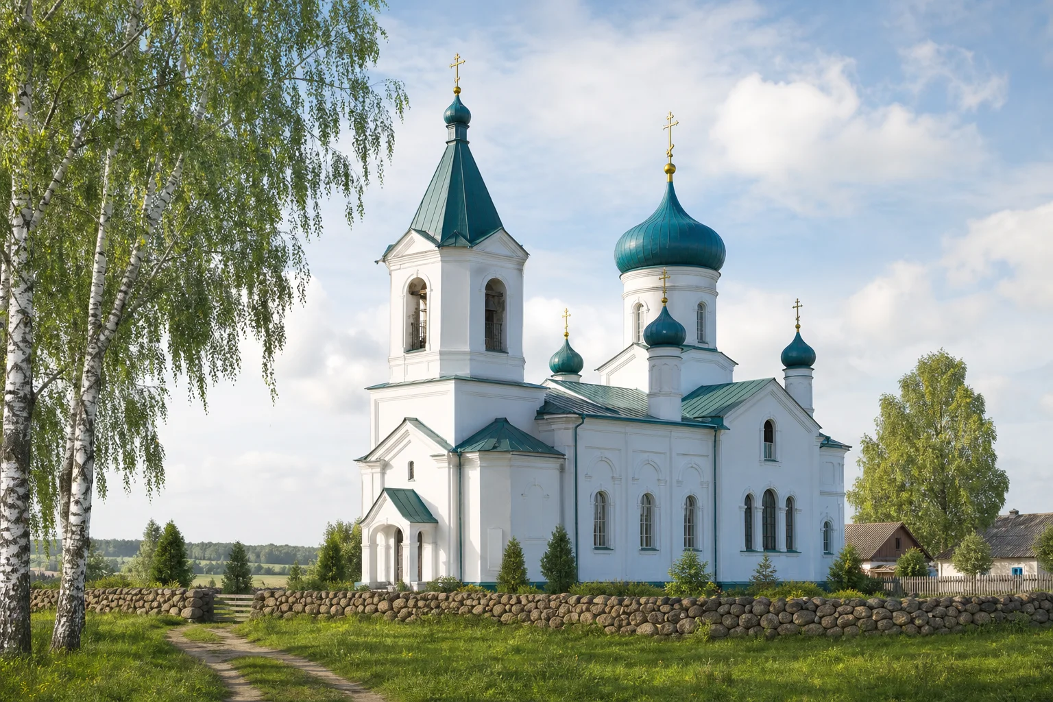 Церковь Спасо-Преображенская в Логишине