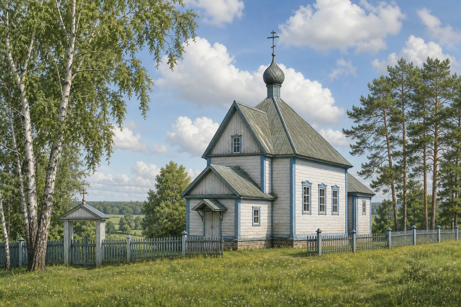 Церковь старообрядческая Богоявленская в Ластовичах