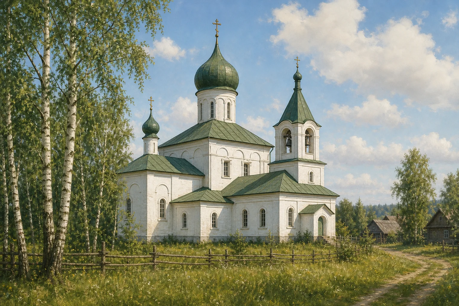Церковь старообрядческая Успенская в Друе