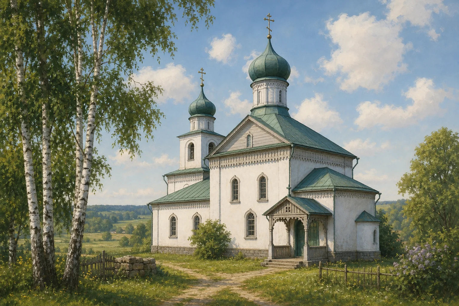 Церковь св. Георгия в Воловели