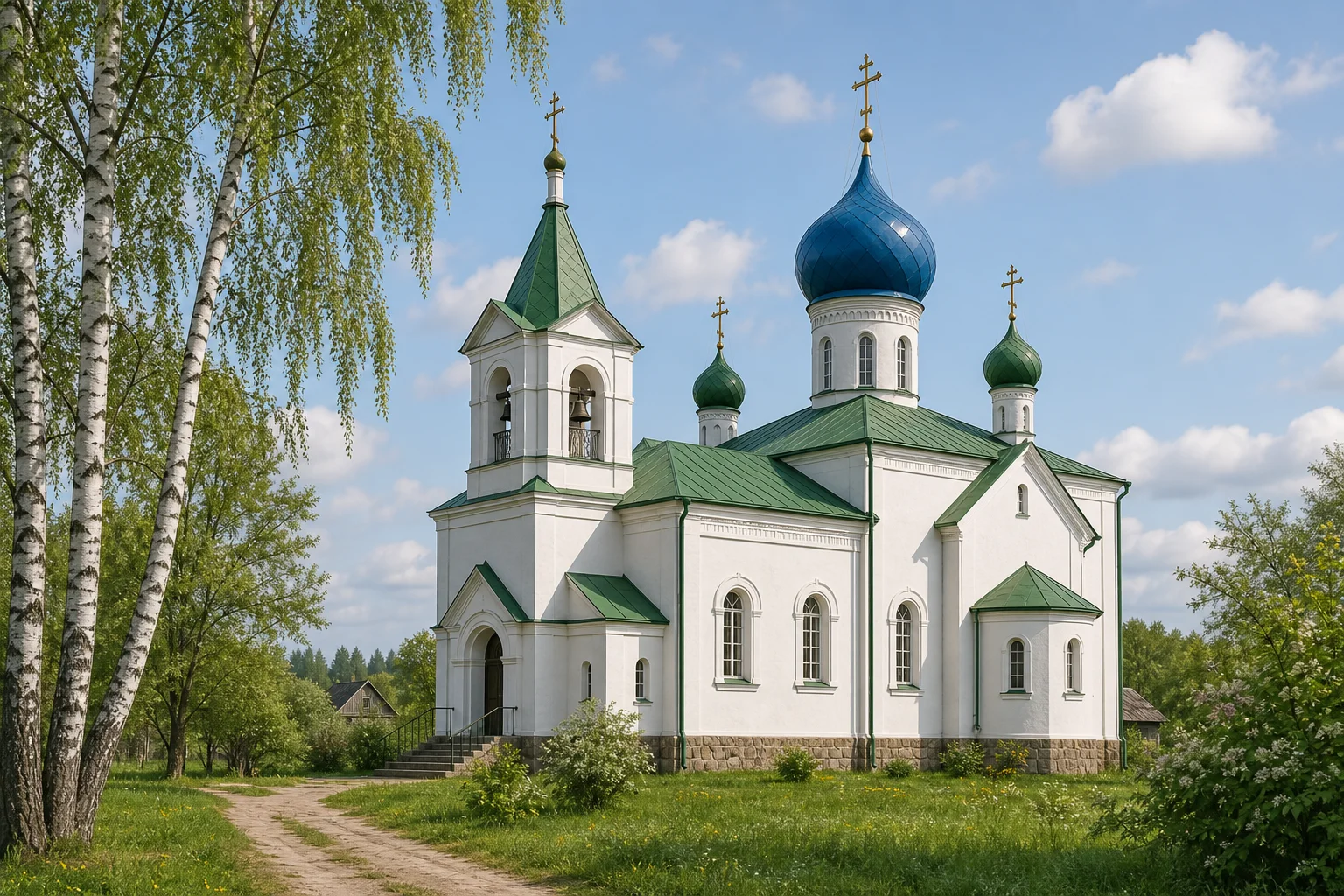 Церковь св. Луки в Домачево