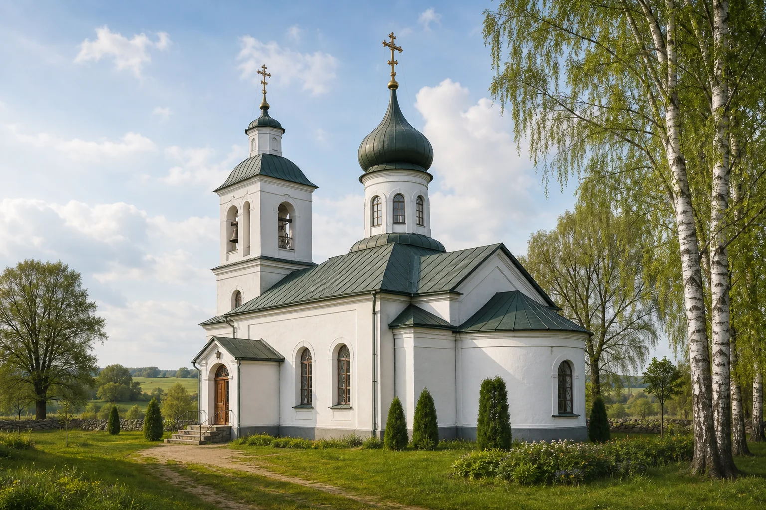 Церковь св. Михаила Архангела в Кремке