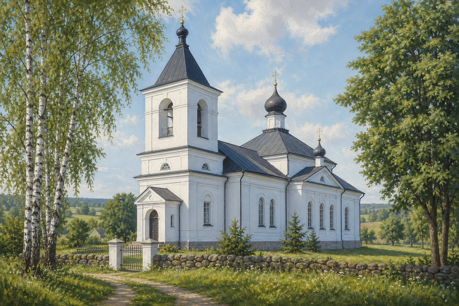 Церковь св. Николая Чудотворца в Германовичах