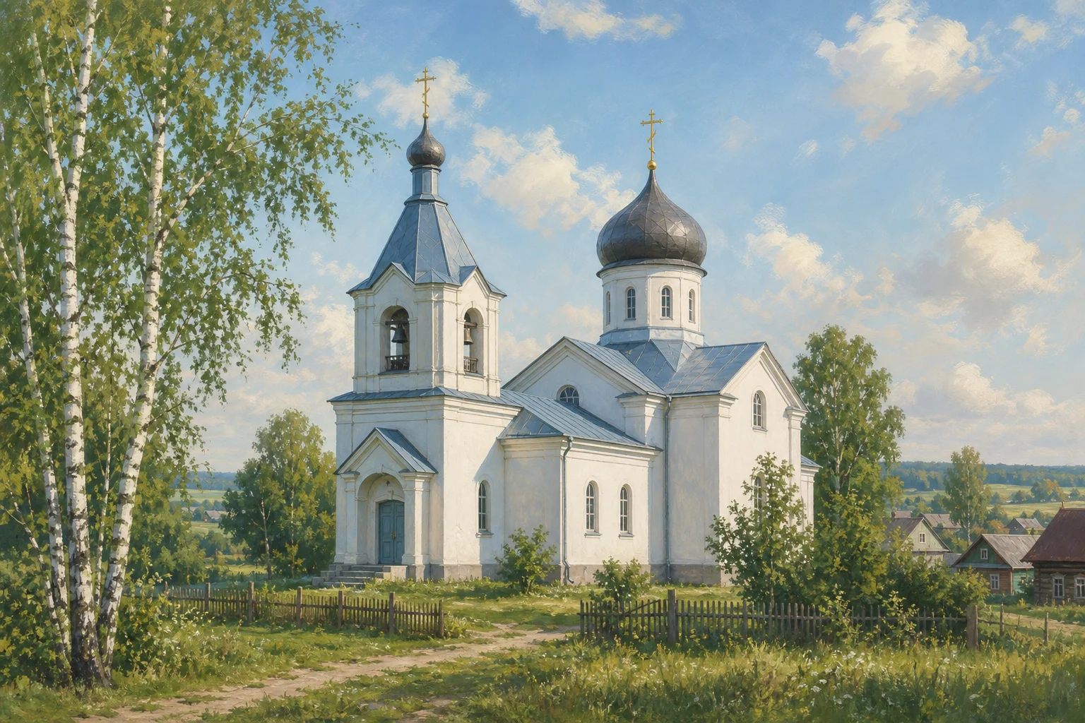 Церковь св. Николая в Малом Подлесье