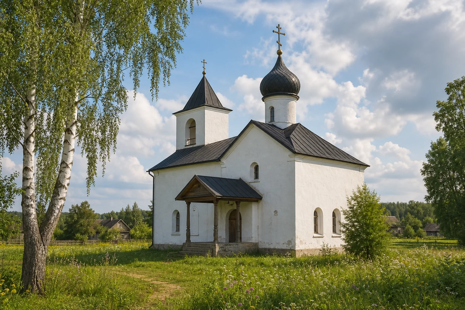 Церковь св. Николая в Стошанах