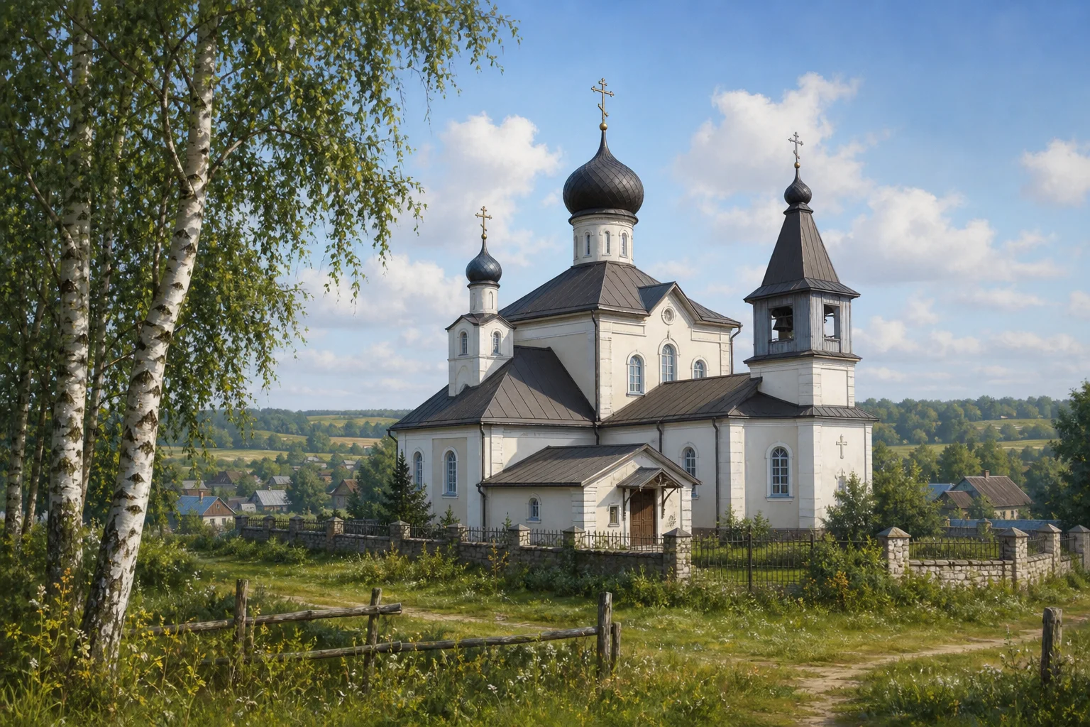 Церковь св. Николая в Замшанах