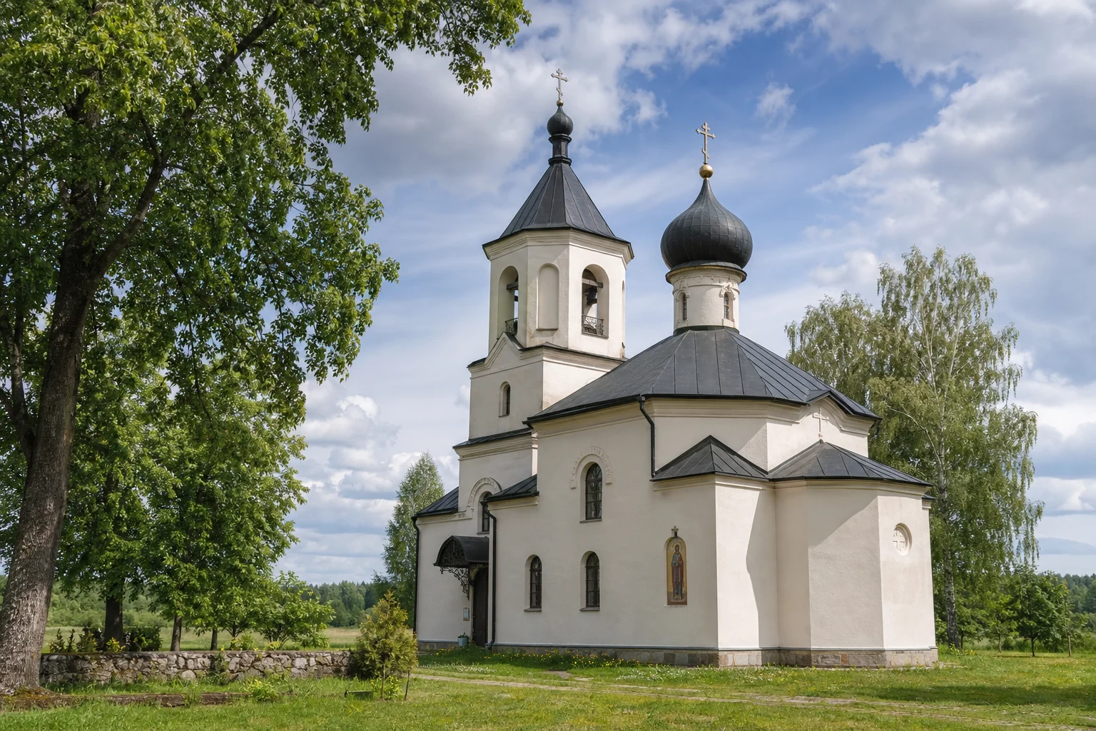Церковь св. Пантелеймона в Крошине