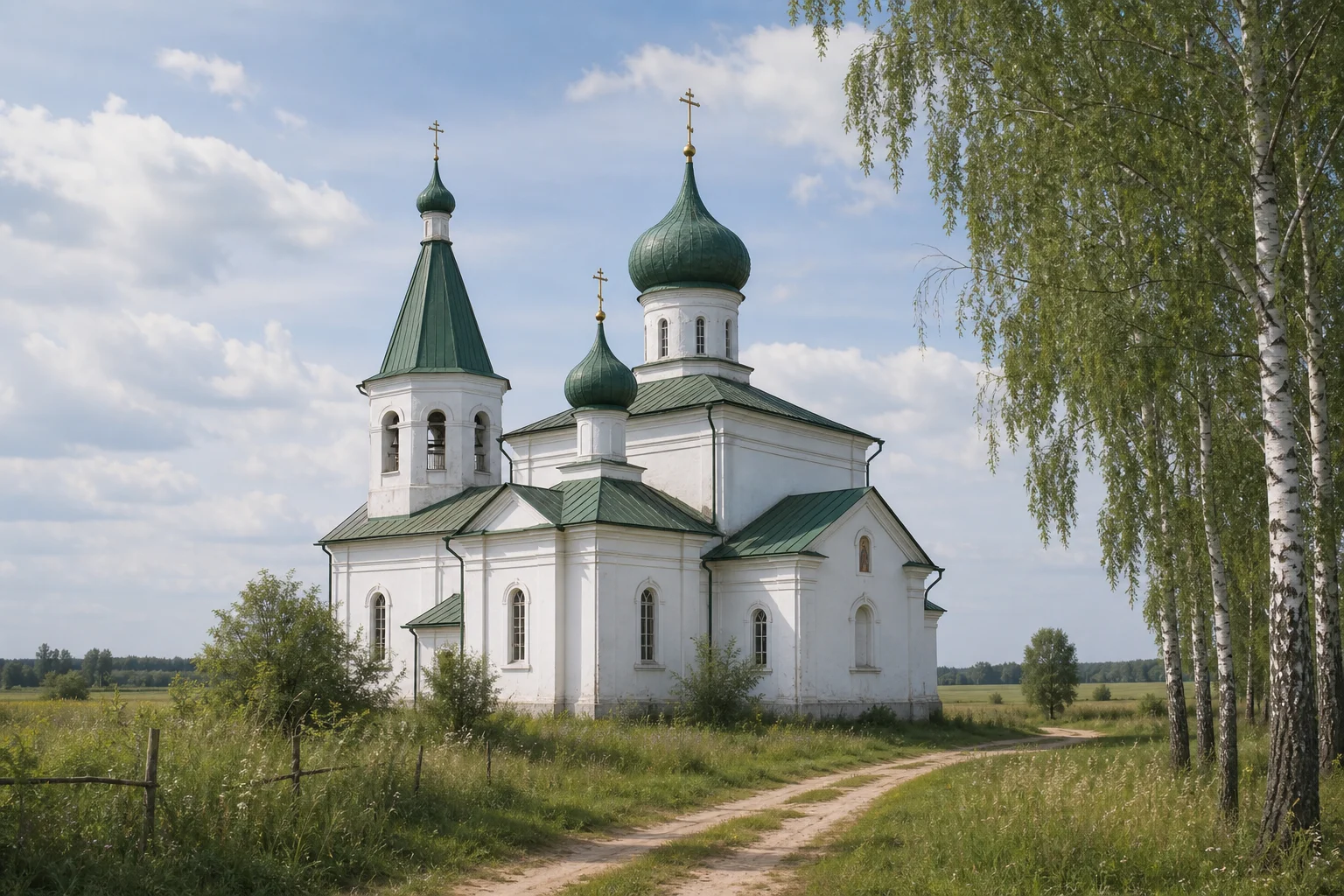 Церковь св. Петра и Павла в Замошье