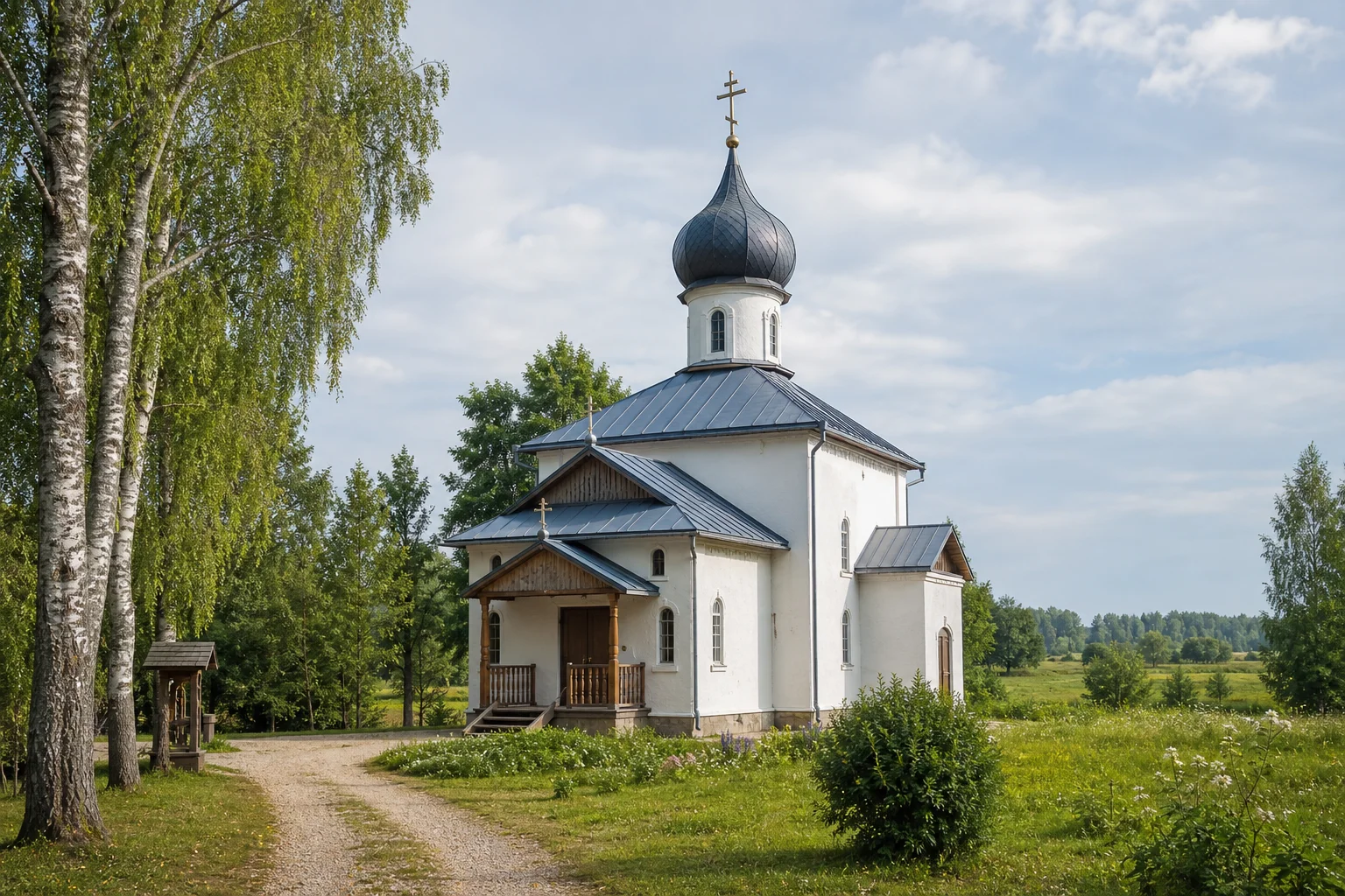 Церковь св. Серафима Саровского в Карчёво