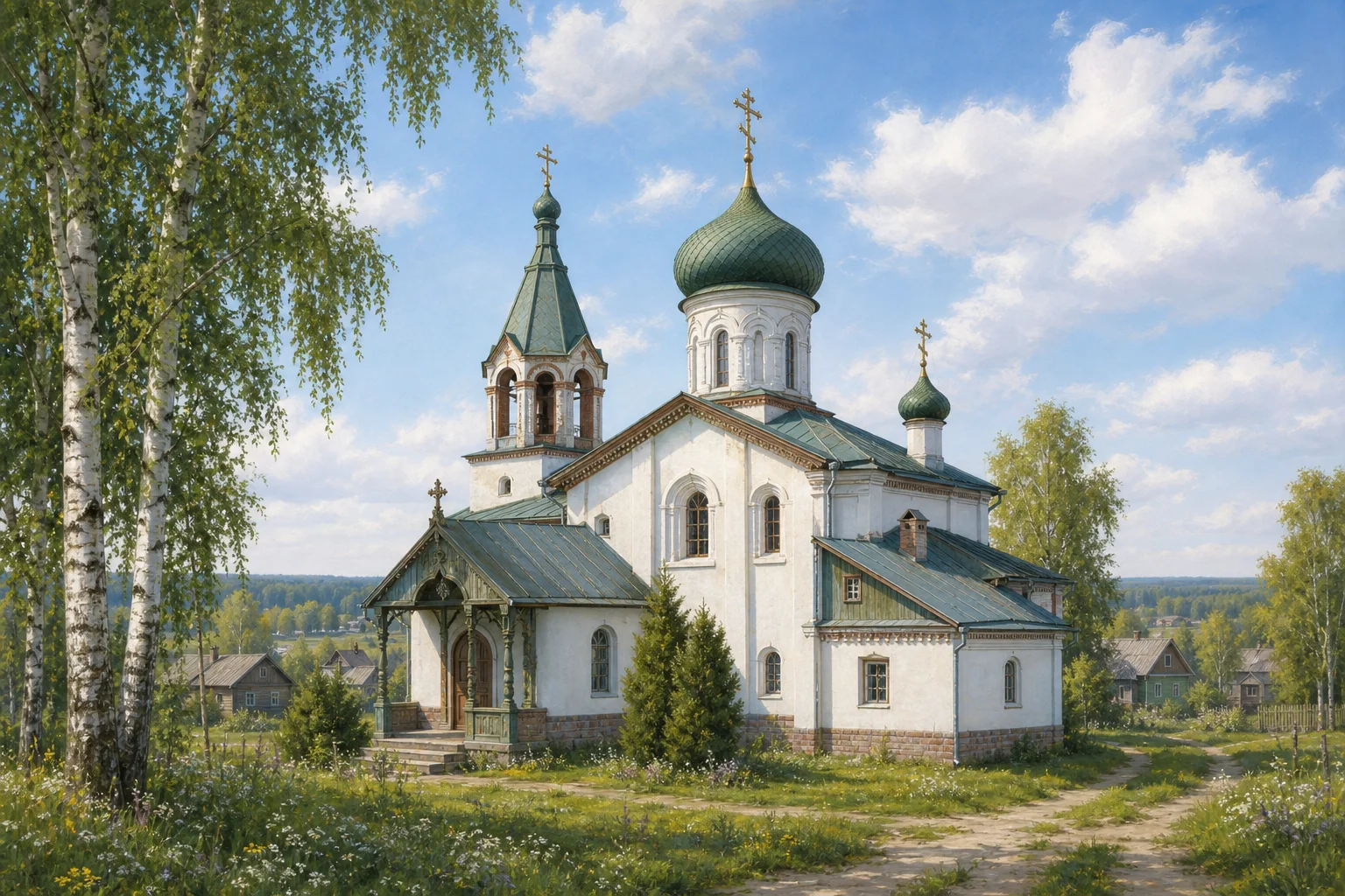 Церковь св. Сергия Радонежского в Дашковке