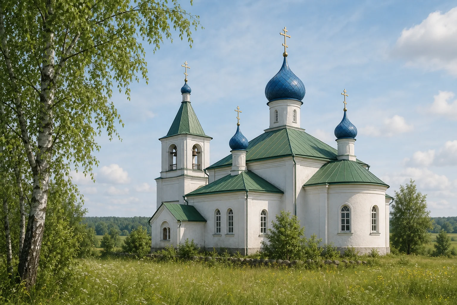 Церковь Святого Александра Невского в Лыще