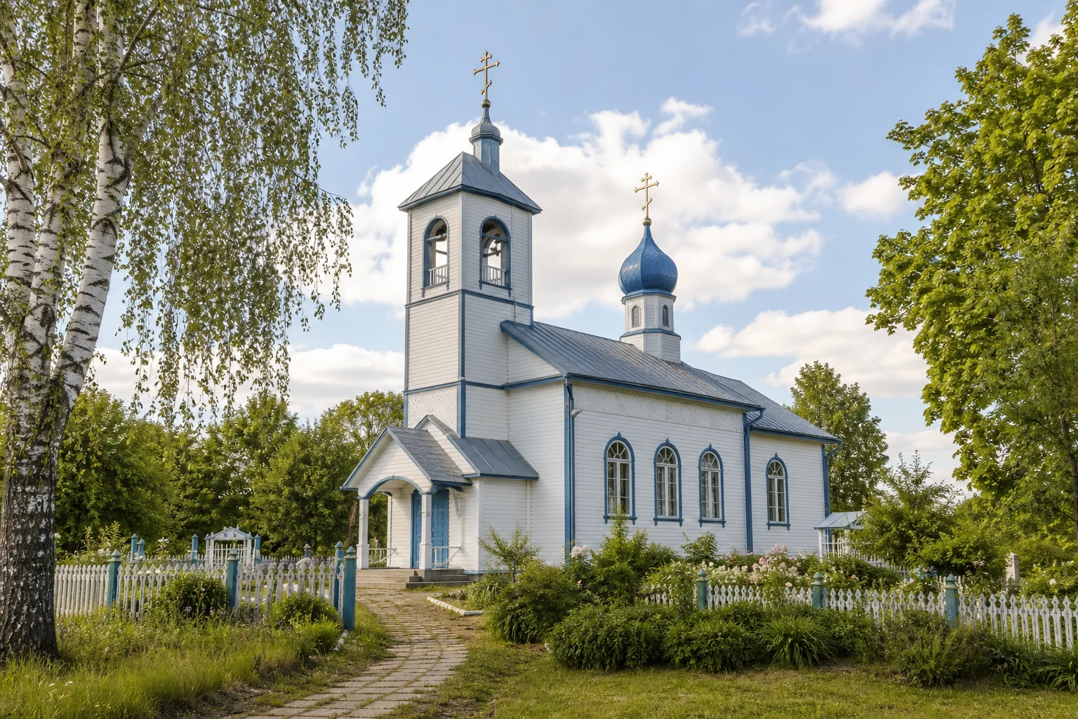 Церковь Святого Дмитрия Солунского в деревне Щорсы