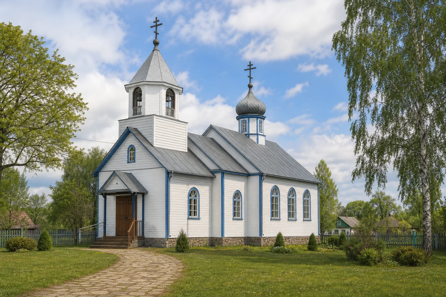 Церковь Святого Георгия Победоносца | Лешня