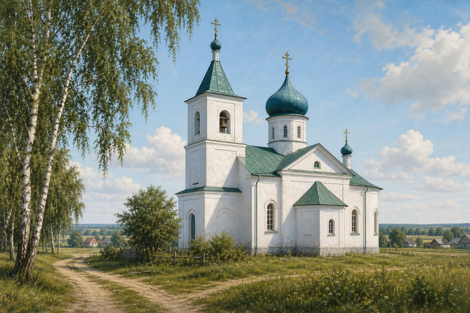 Церковь Святого Константина в деревне Завершье