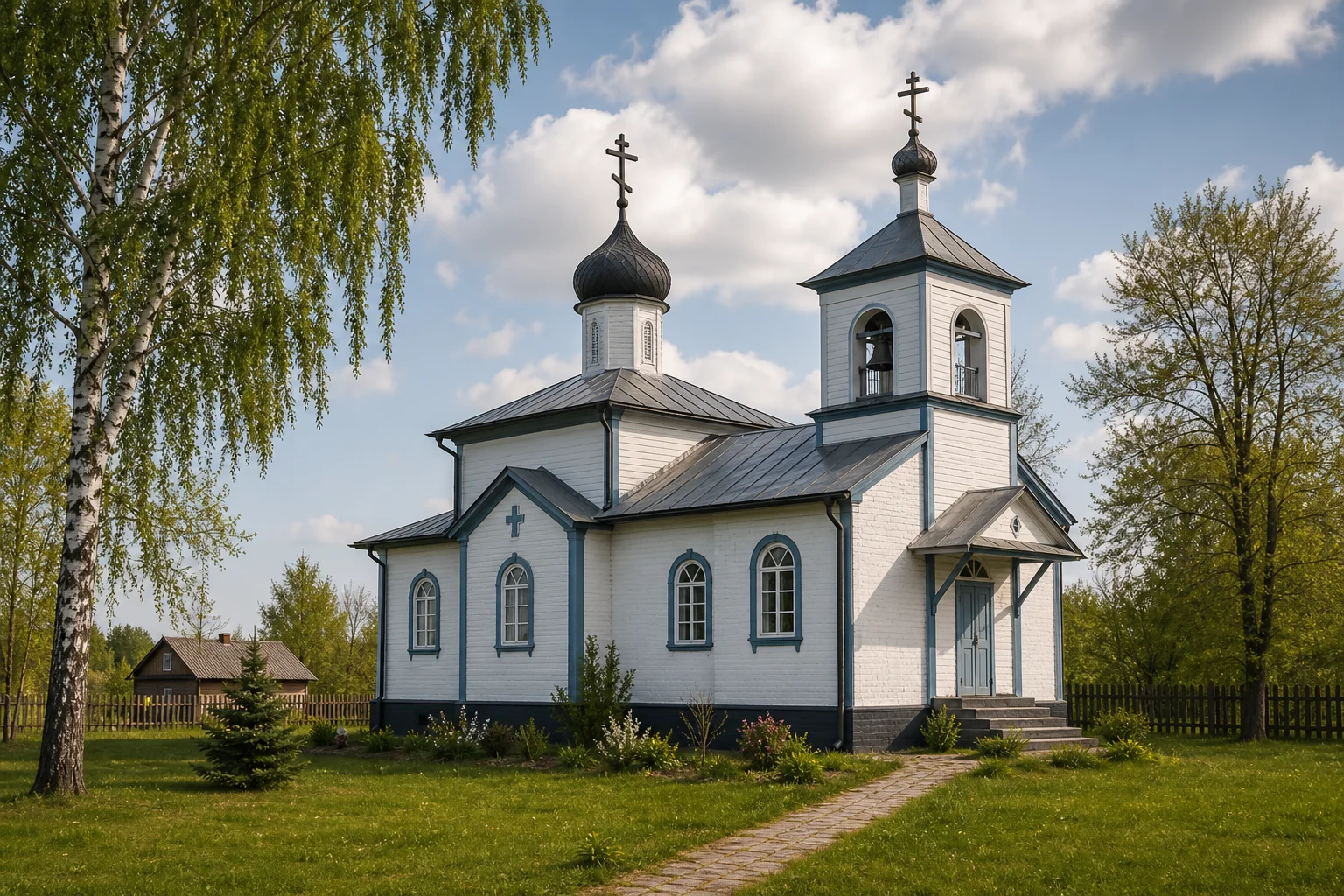 Церковь Святого Луки в деревне Домачево