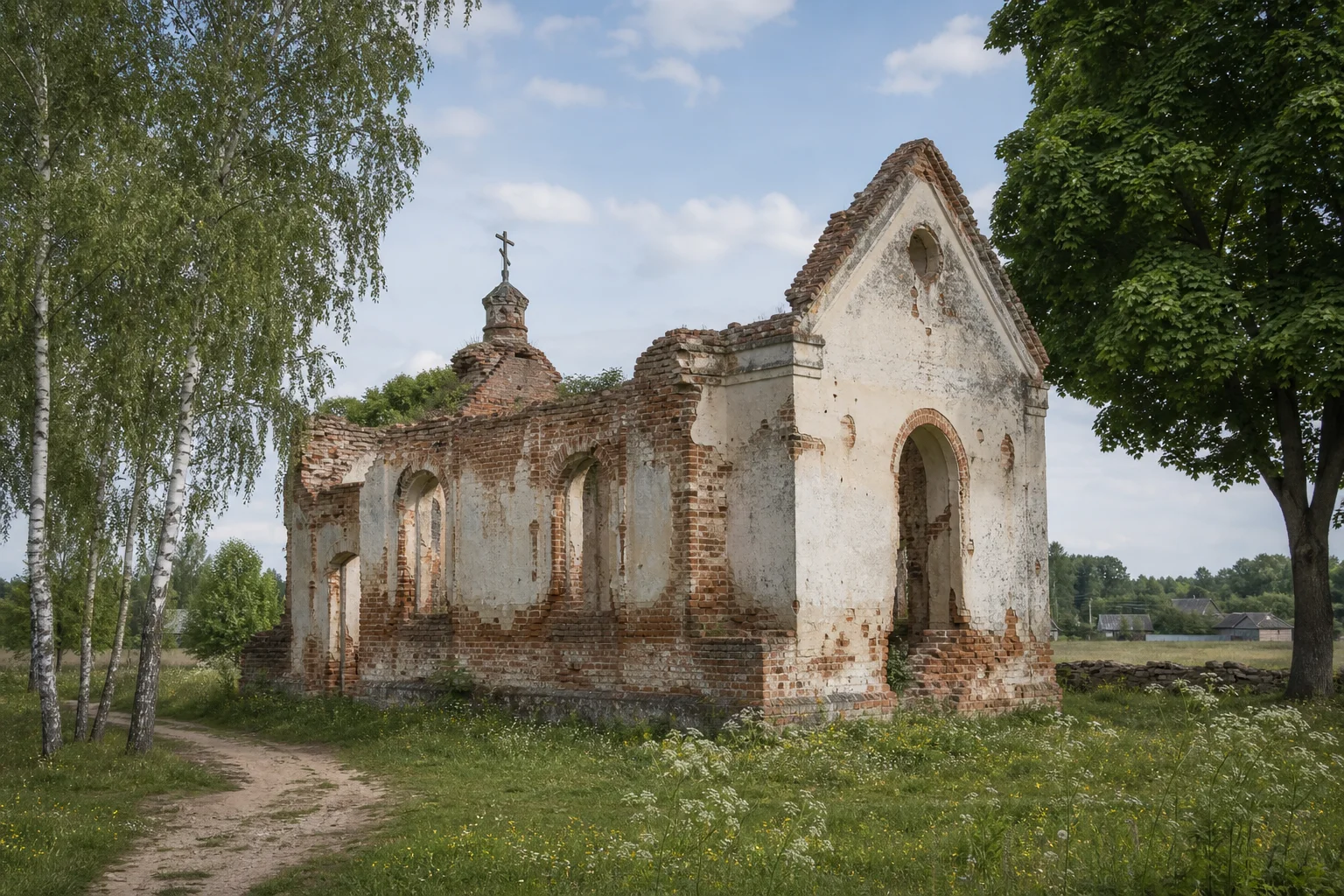 Церковь Святого Николая (1845 г.) (руины)