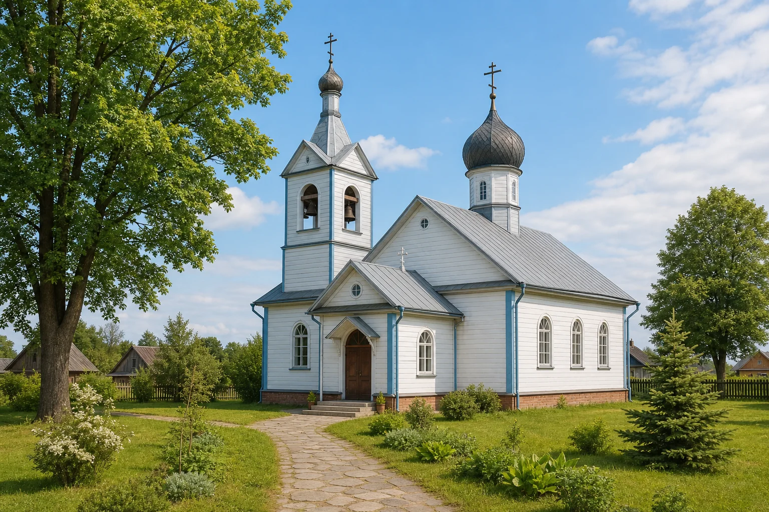 Церковь Святого Николая Чудотворца в городском поселке Юратишки