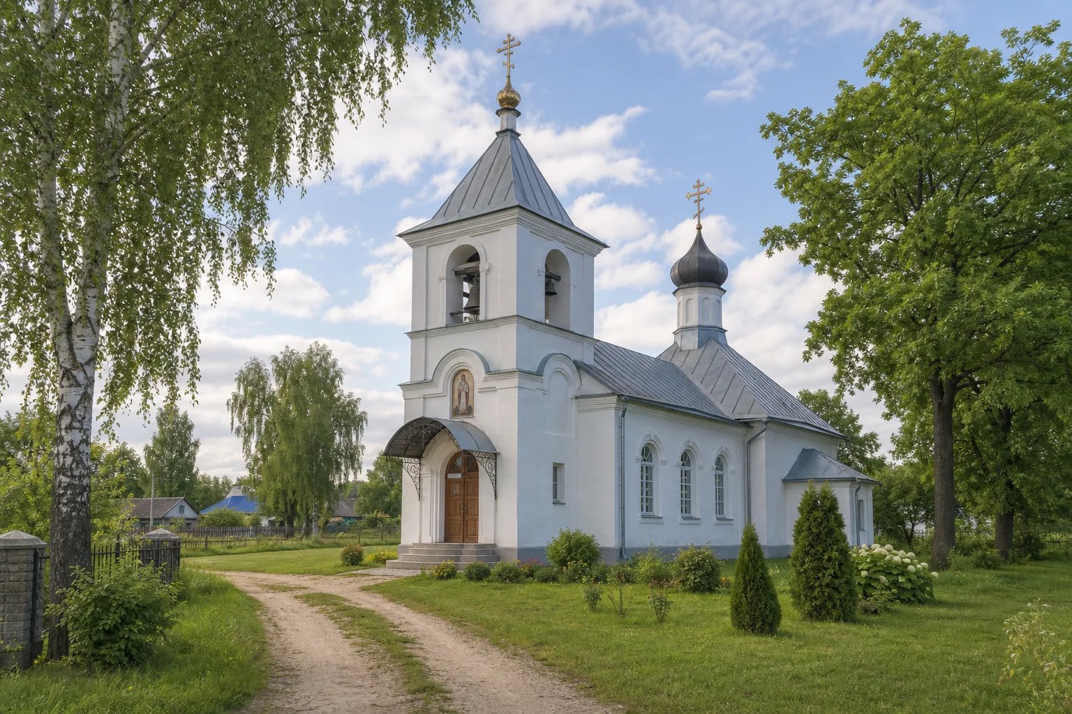 Церковь Святого Николая в деревне Кожан Городок