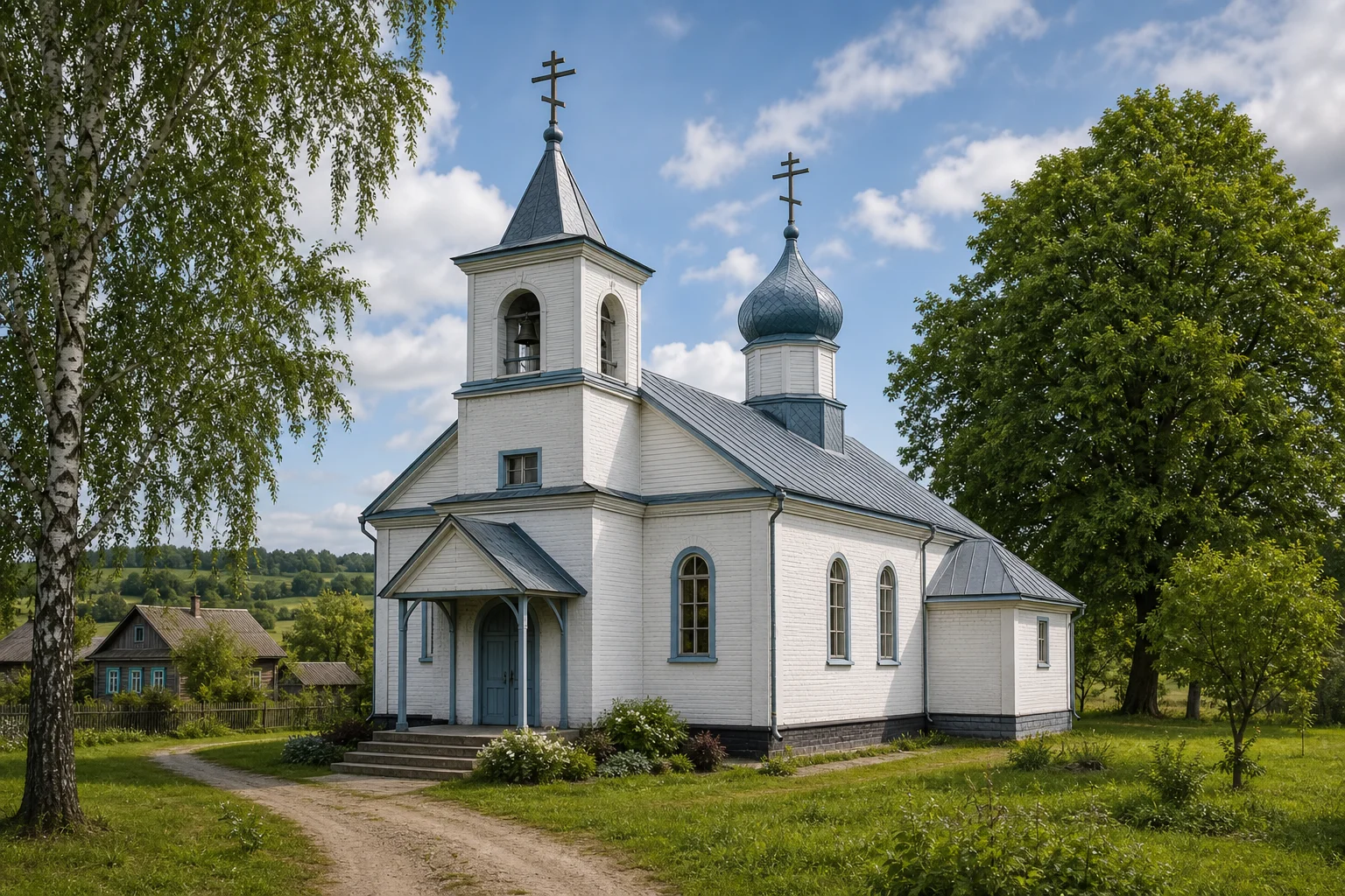 Церковь Святого Николая в деревне Латыголь