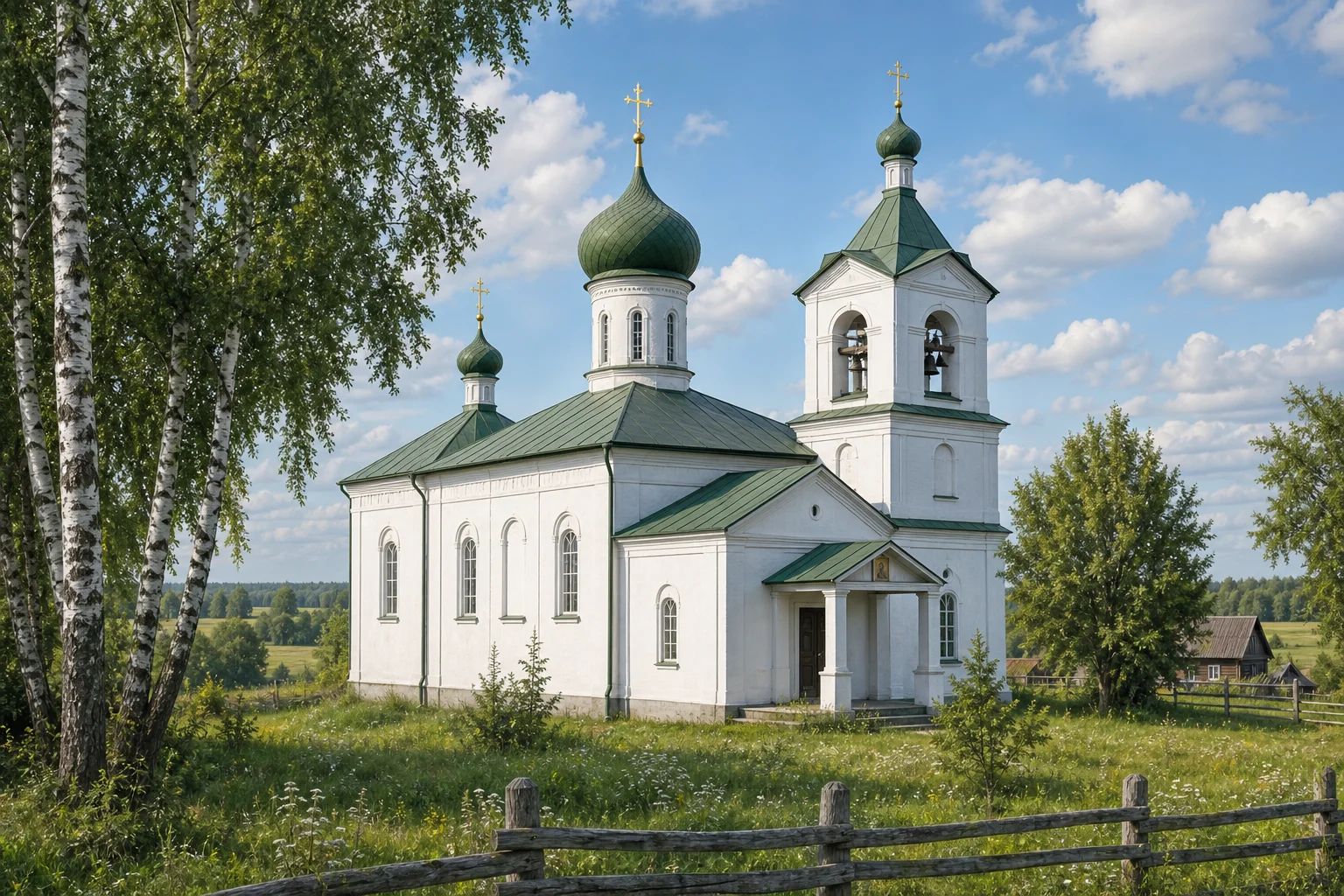 Церковь Святого Сергия Радонежского в Лесковичах