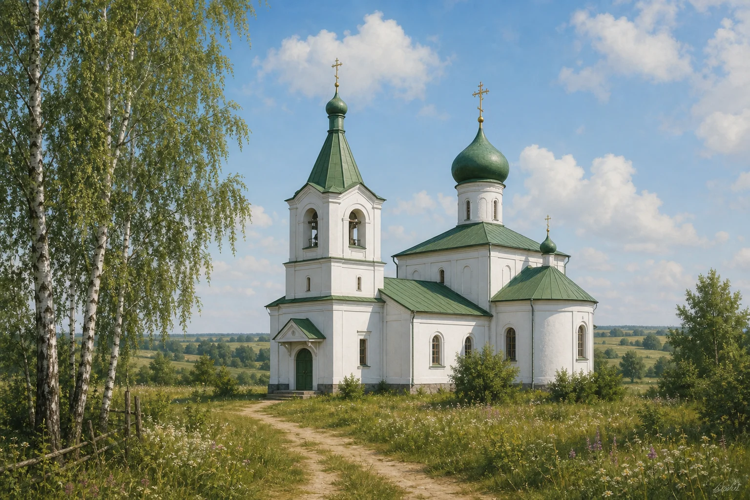 Церковь святого Сергия Радонежского в Юрковщине